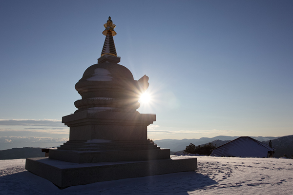 Kalachakra Stupa at Karma Berchen Ling