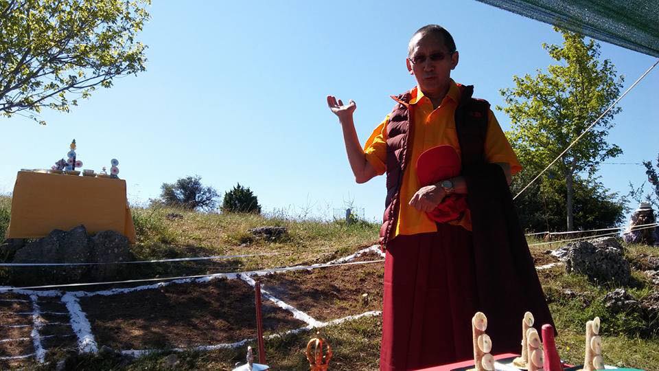 Lama Chogdrup Dorje at KBL Lama Chogdrup Dorje at KBL